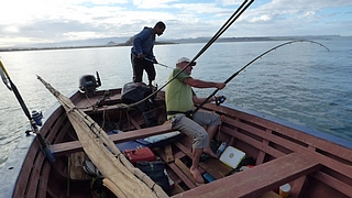 Pêche au gros en barque à Madagascar